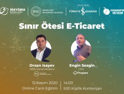 SINIR ÖTESİ E-TİCARET EĞİTİMİ 10 Kasım 2020 Salı 15:32