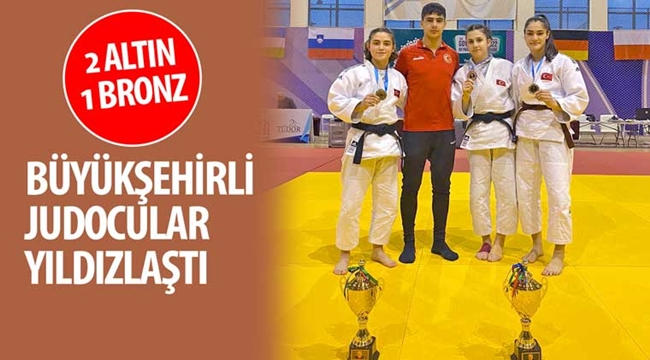 Judocular Konya'nın gururu oluyor