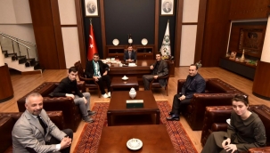 Başkan Kılca, Öğrencileri ağırladı