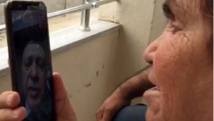 Cumhurbaşkanı Erdoğan'dan kanser hastası kadına görüntülü görüşme