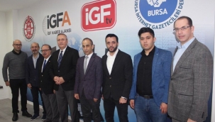 Gelecek Partisi'nden Bursa İGD'ye ziyaret