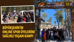 Konya Taşkent'te sağlıklı yaşam kampı