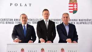 Macaristan Ankara Büyükelçiliği yeni ofis binasında temel atma töreni gerçekleşti 