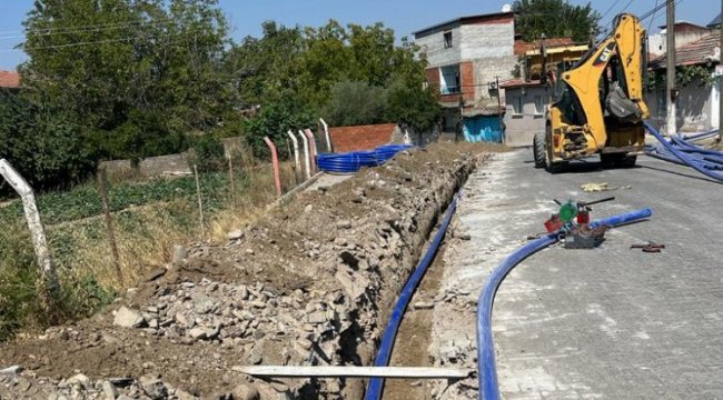 Manisa Turgutlu'da Irlamaz'a sağlıklı içme suyu
